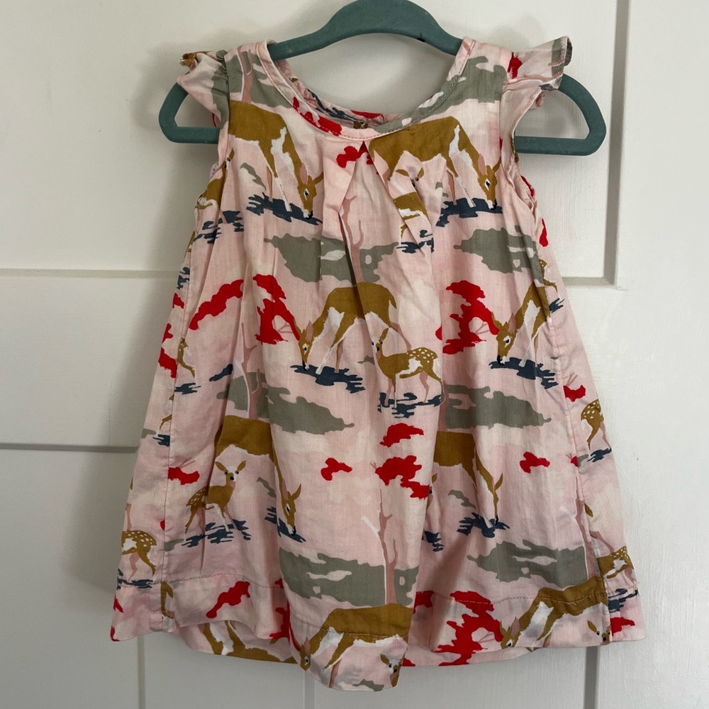 Baby Gap Deer Print Dress